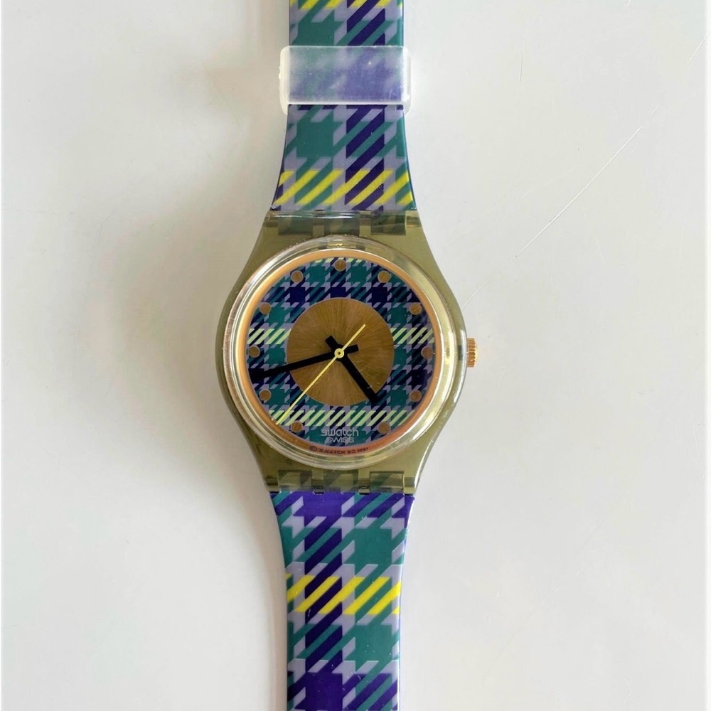 Vintage 1992 Swatch Ghent Tailluer Dopamine watch